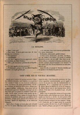 La Revue comique Samstag 16. Dezember 1848