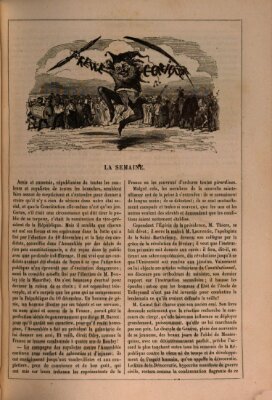 La Revue comique Samstag 27. Januar 1849