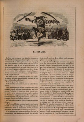 La Revue comique Samstag 31. März 1849