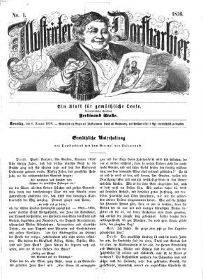 Illustrirter Dorfbarbier Sonntag 6. Januar 1856