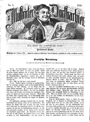 Illustrirter Dorfbarbier Sonntag 3. Februar 1856