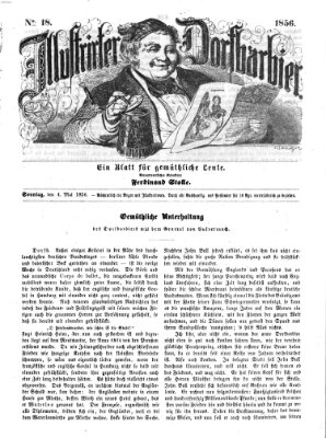 Illustrirter Dorfbarbier Sonntag 4. Mai 1856