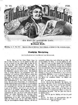 Illustrirter Dorfbarbier Sonntag 18. Mai 1856