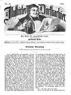 Illustrirter Dorfbarbier Sonntag 15. Juni 1856