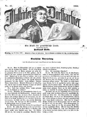 Illustrirter Dorfbarbier Sonntag 19. Oktober 1856