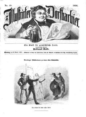 Illustrirter Dorfbarbier Sonntag 30. November 1856