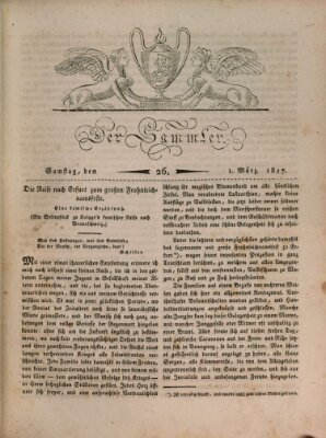 Der Sammler Samstag 1. März 1817