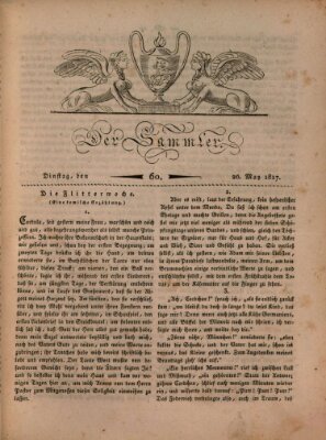 Der Sammler Dienstag 20. Mai 1817