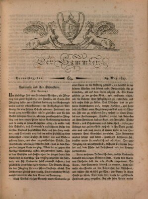 Der Sammler Donnerstag 29. Mai 1817