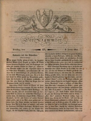 Der Sammler Dienstag 3. Juni 1817