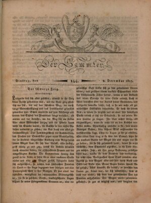 Der Sammler Dienstag 2. Dezember 1817