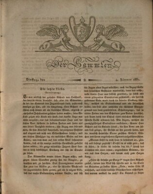 Der Sammler Dienstag 4. Januar 1831