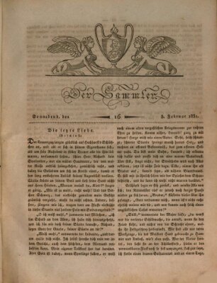 Der Sammler Samstag 5. Februar 1831