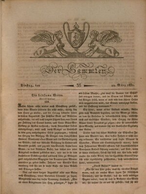 Der Sammler Dienstag 22. März 1831