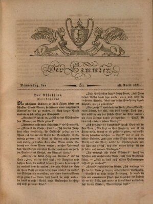 Der Sammler Donnerstag 28. April 1831