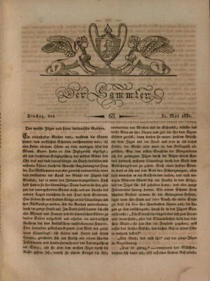 Der Sammler Dienstag 31. Mai 1831