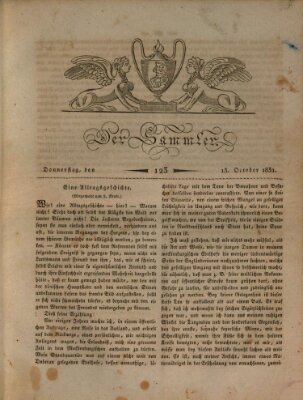 Der Sammler Donnerstag 13. Oktober 1831