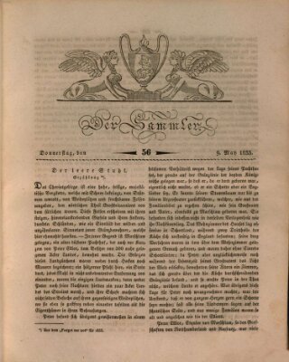 Der Sammler Donnerstag 9. Mai 1833