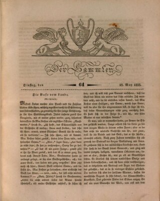 Der Sammler Dienstag 28. Mai 1833