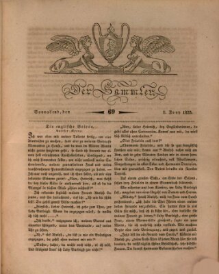 Der Sammler Samstag 8. Juni 1833