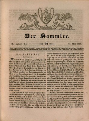 Der Sammler Samstag 24. Mai 1834