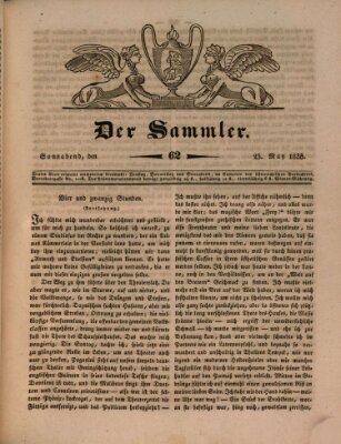 Der Sammler Samstag 23. Mai 1835