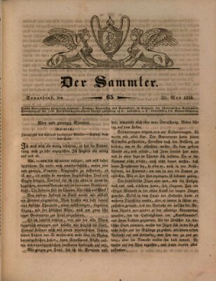 Der Sammler Samstag 30. Mai 1835