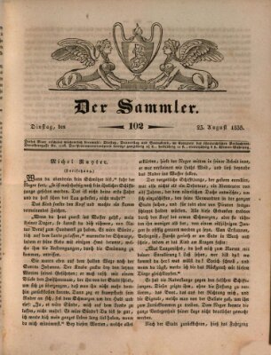 Der Sammler Dienstag 25. August 1835