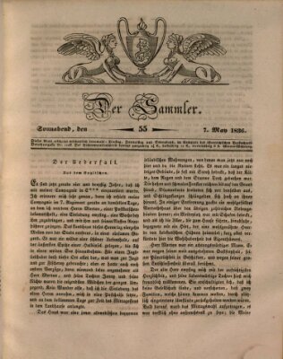 Der Sammler Samstag 7. Mai 1836