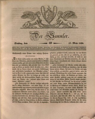 Der Sammler Dienstag 17. Mai 1836