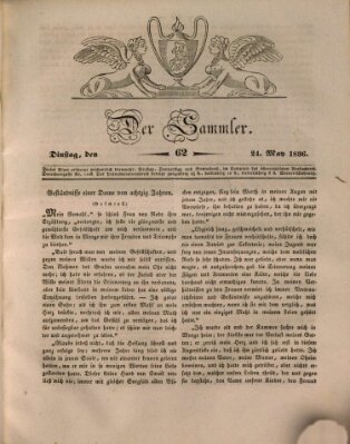 Der Sammler Dienstag 24. Mai 1836