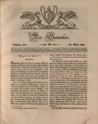 Der Sammler Dienstag 31. Mai 1836