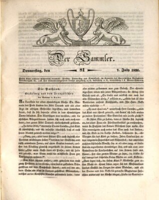 Der Sammler Donnerstag 7. Juli 1836