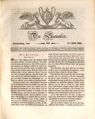 Der Sammler Donnerstag 14. Juli 1836