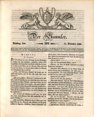 Der Sammler Dienstag 11. Oktober 1836