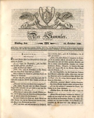 Der Sammler Dienstag 18. Oktober 1836