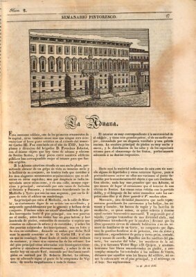 Semanario pintoresco español Sonntag 10. April 1836