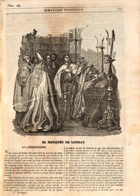 Semanario pintoresco español Sonntag 10. Juli 1836