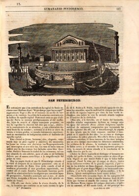 Semanario pintoresco español Sonntag 24. Juli 1836