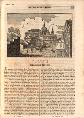 Semanario pintoresco español Sonntag 9. Oktober 1836