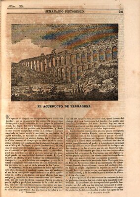 Semanario pintoresco español Sonntag 27. November 1836