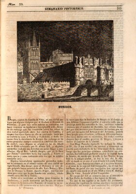 Semanario pintoresco español Sonntag 25. Dezember 1836