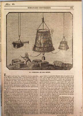 Semanario pintoresco español Sonntag 25. Juni 1837
