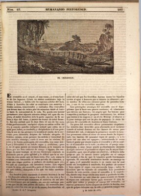 Semanario pintoresco español Sonntag 9. Juli 1837