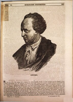 Semanario pintoresco español Sonntag 24. Dezember 1837