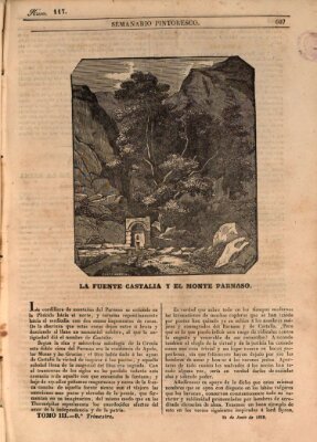 Semanario pintoresco español Sonntag 24. Juni 1838