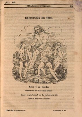 Semanario pintoresco español Sonntag 4. November 1838