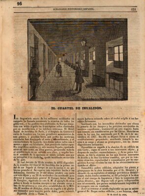 Semanario pintoresco español Sonntag 21. April 1839