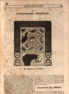 Semanario pintoresco español Sonntag 21. Juli 1839