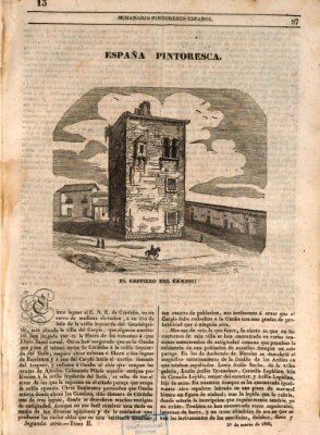 Semanario pintoresco español Sonntag 29. März 1840